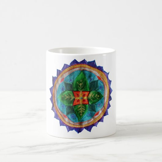 Magische Mandala Klassieke Mok (Center)