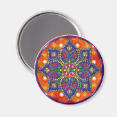 Magische Mandala - Magneet (Voorkant / Achterkant)