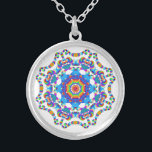 *~* Magische Mandala Throat Chakra Zilver Vergulden Ketting<br><div class="desc">Als professionele verafgelegen spirituele energiegenezer sinds 2001 heb ik geleerd, ontwikkeld en gebruik gemaakt van de kracht van de intentie om energie te genezen. Al mijn JEWELRY MET INTENTIE (R) draagt de genezende energie van positieve manifestatie. Dit geweldige zilveren ketting voor het genezen van energie mandala is klaar om je...</div>
