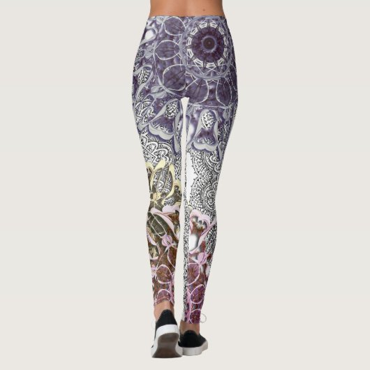 Magische Mandalas Leggings (Achterkant)