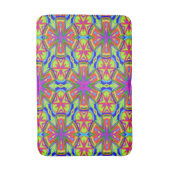 Magische Marker Kaleidoscoop Badmat (Voorkant Verticaal)