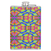 Magische Marker Kaleidoscoop Heupfles (Achterkant)