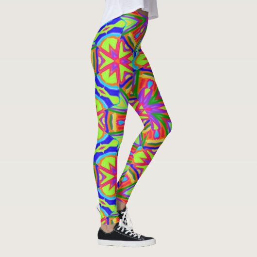 Magische Marker Kaleidoscoop Leggings (Rechts)