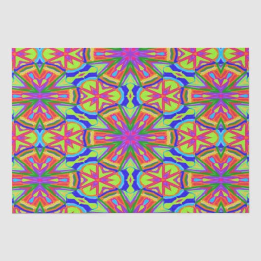 Magische Marker Kaleidoscoop Tissuepapier (Voorkant)
