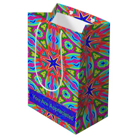 Magische Marker Sterren Medium Cadeauzakje (Achterkant Gekanteld)