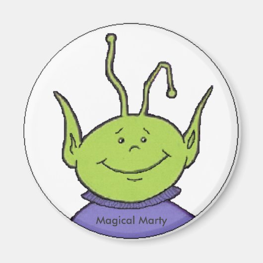 Magische Marty Magnet (Voorkant)