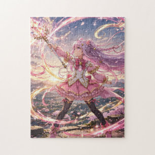 Magische Meisje Starlight Transformatie Legpuzzel