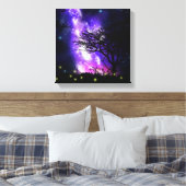 Magische Melkweg Canvas Afdruk (Insitu (Slaapkamer))