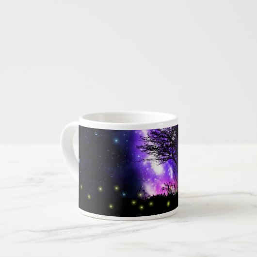 Magische Melkweg Espresso Cup Kop (Links)