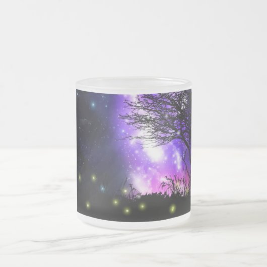 Magische melkweg Mok glaskoffie (Center)