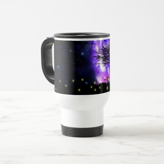 Magische Melkweg Reizen Mok (Voorkant links)