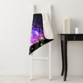 Magische Melkweg Sherpa Deken