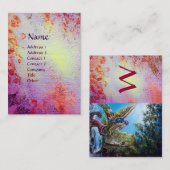 MAGISCHE MEMORIES MONOGRAM VISITEKAARTJE (Voorkant / Achterkant)