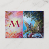 MAGISCHE MEMORIES MONOGRAM VISITEKAARTJE (Achterkant)