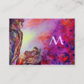 MAGISCHE MEMORIES MONOGRAM VISITEKAARTJE (Achterkant)