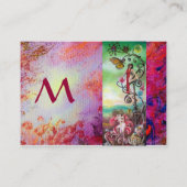 MAGISCHE MEMORIES MONOGRAM VISITEKAARTJE (Achterkant)