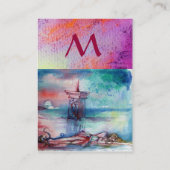 MAGISCHE MEMORIES MONOGRAM VISITEKAARTJE (Achterkant)