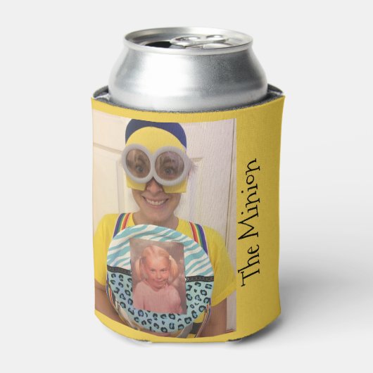 Magische mensen uploaden uw Afbeelding aangepaste  Blikjeskoeler (Blikje Voorkant)