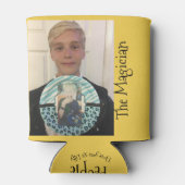 Magische mensen uploaden uw Afbeelding aangepaste Blikjeskoeler (Achterkant)