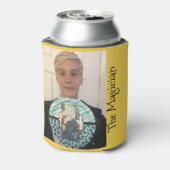 Magische mensen uploaden uw Afbeelding aangepaste Blikjeskoeler (Blikje Achterkant)