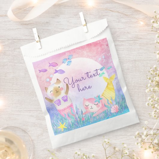 Magische Mercat Papier Favoriet Tassen Bedankzakje (Geknipt)