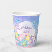 Magische Mercat papieren bekers (Achterkant)