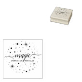 Magische Merriment & wonderen | Sterren vallende s Rubberstempel (Gestempeld)