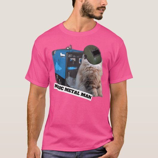 Magische Metaal Man T-shirt (Voorkant)