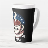 Magische Middernachtbeker Koffie Latte Mok (Rechterhoek)