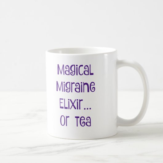Magische Migraine Elixir.... thee Koffiemok (Rechts)