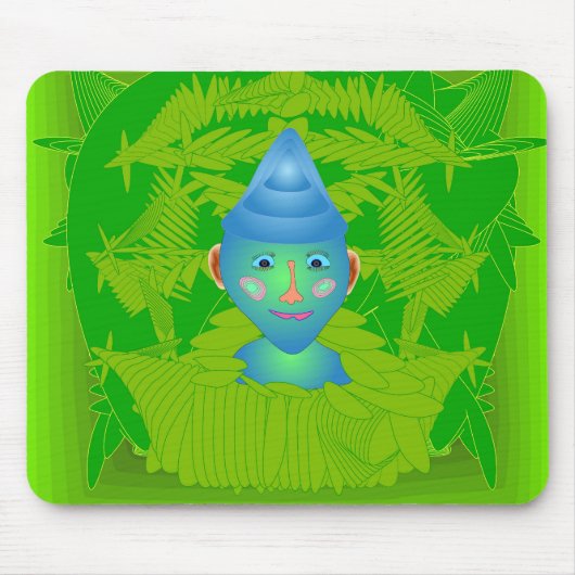 magische MJouspad met magische elf-assistent Muismat (Voorkant)