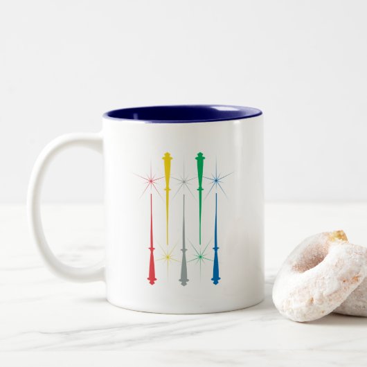 Magische Mok 11oz. Blauw (Met donut)