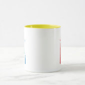 Magische Mok 11oz. Geel (Midden)