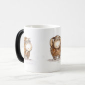 Magische mok. Boom kleine schapen. Mok (Voorkant links)