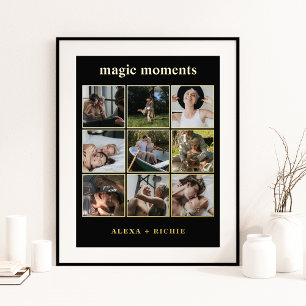 Magische Momenten Custom Fotocollage Folieprint Folie Afdrukken