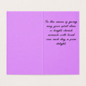 Magische momenten kerstkaart kaart (Binnenkant ongevouwen)