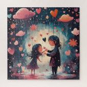 Magische momenten: moeder en dochter legpuzzel (Verticaal)