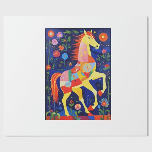 "Magische momenten wrap" Cadeaupapier (Vlak)