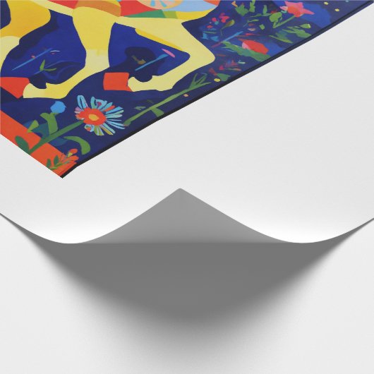 "Magische momenten wrap" Cadeaupapier (Hoek)