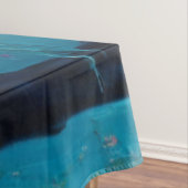 Magische Moon River Tree in olieverfschilderstijl Tafelkleed (Voorbeeld)