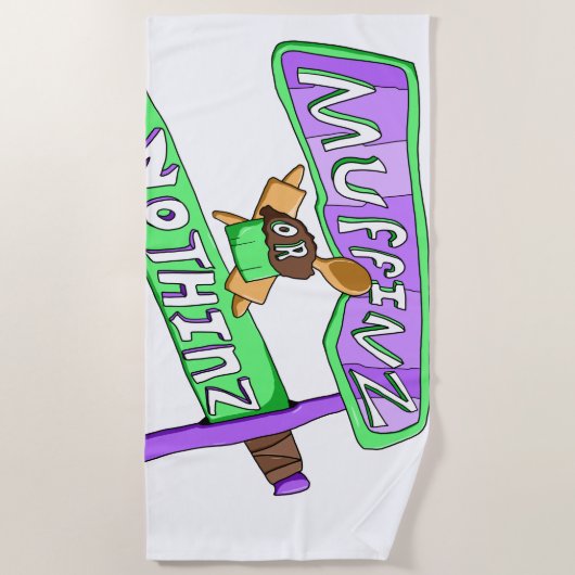 magische muffinz handdoek (Voorkant)