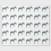 Magische Multi-Colour Zebra Spray Paint-stijl Cadeaupapier (Vlak)