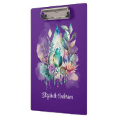 Magische Mystieke Kristallen Dreamcatcher Paarse Klembord (Links)