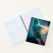 Magische mystische zangvogel die zijn lied zingt notitieboek (Binnen)