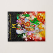 Magische mythische en prachtige creaties Puzzle Legpuzzel (Horizontaal)