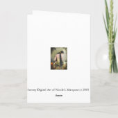 Magische nacht 2, kaart (Achterkant)