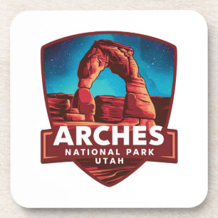 Magische nacht in Arches National Park Bier Onderzetter