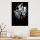 Magische nacht poster (Keuken)