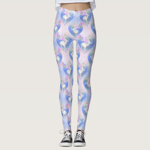 Magische nachtelijke prinses eenhoorn leggings