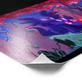 Magische nachtprint foto afdruk (Hoek)